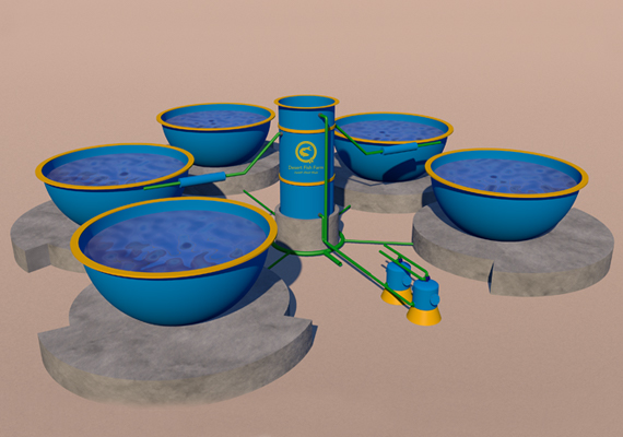 Enclosed Fish Farms